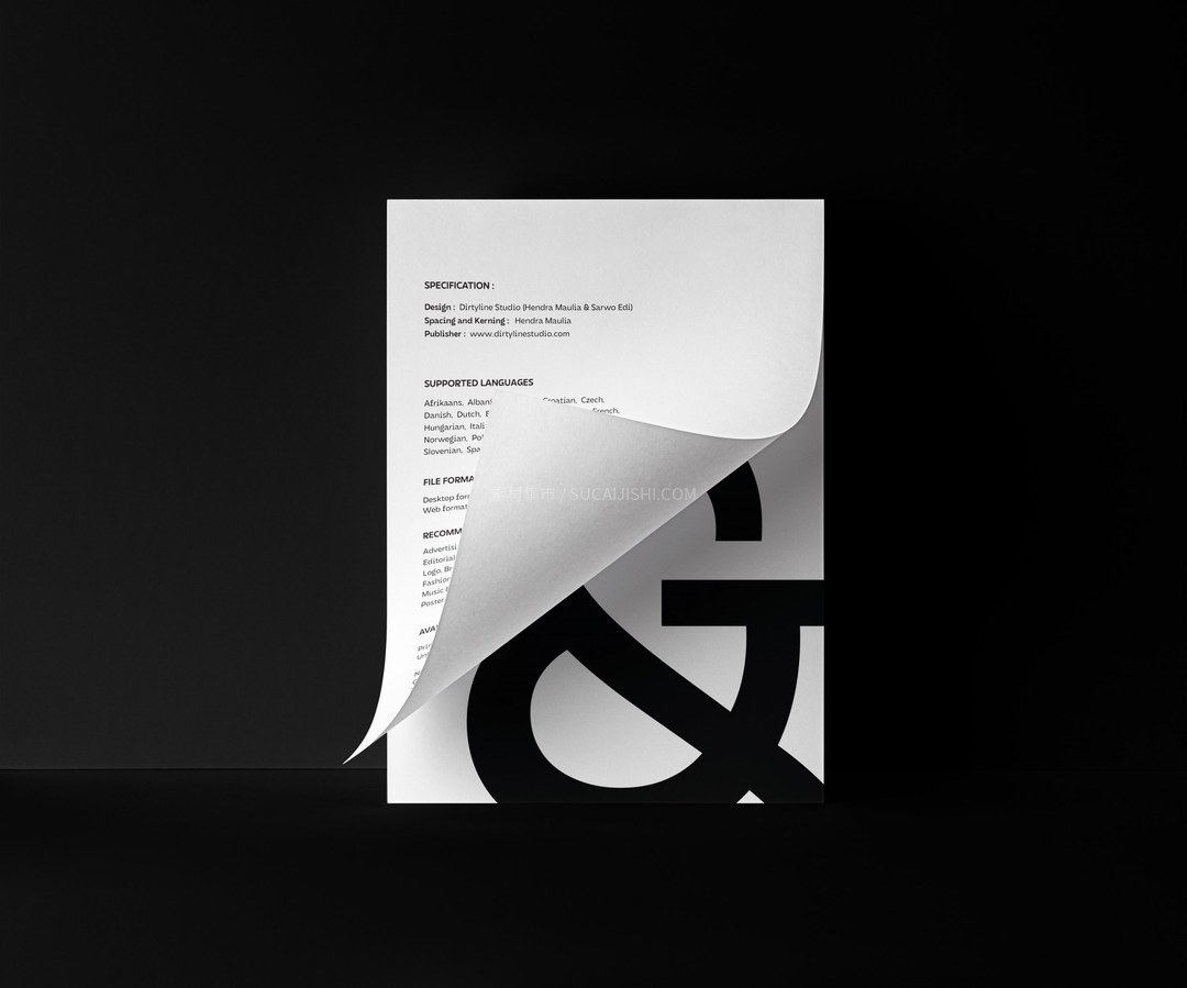 Dx Rigraf现代无衬线可变展示字体